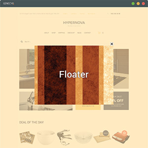 Floater - Google Ad Manager creative template