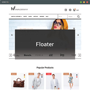 Floater - Google Ad Manager creative template