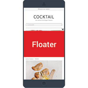 Floater - Google Ad Manager creative template