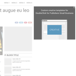 Sitebar - Google Ad Manager creative template