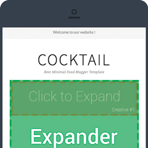 Expander - Google Ad Manager creative template
