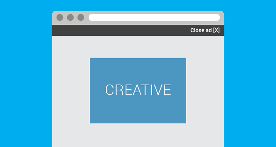 Interstitial - custom creative template for Google Ad Manager